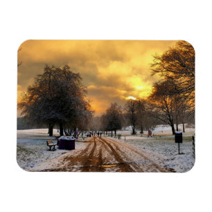 Parque Heaton en el imán de la nieve