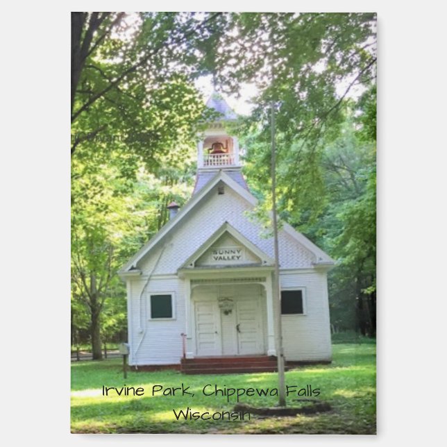 Parque Irvine - Chippewa cae imán 2025 (Anverso)