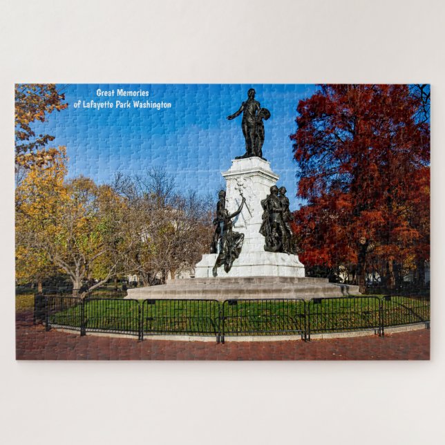 Parque Lafayette Washington DC. Rompecabezas (Horizontal)