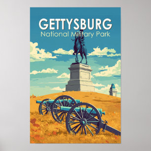 Parque Militar Nacional de Gettysburg Arte de Viaj