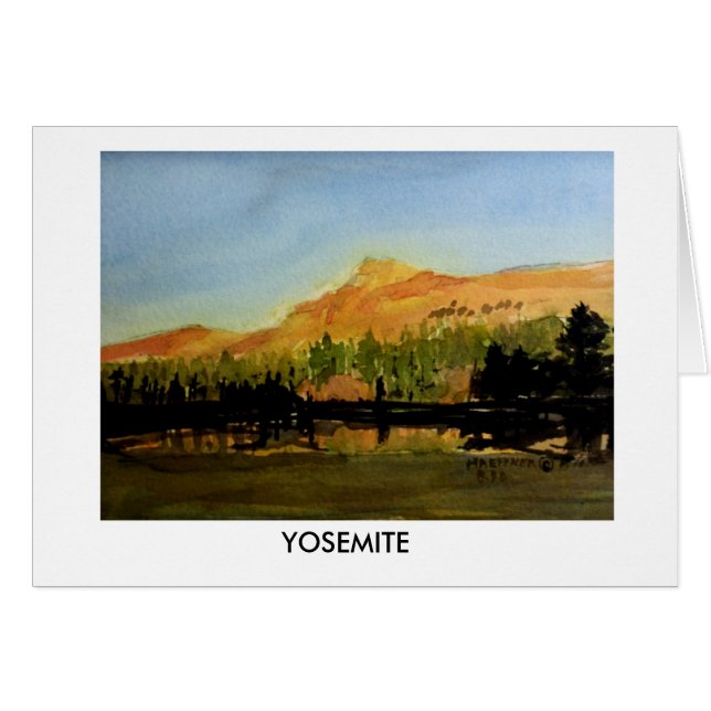Parque nacional #4 de Yosemite (Anverso (Horizontal))