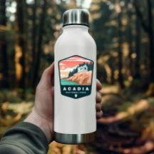 Parque nacional Acadia Maine | Pegatina de corte p