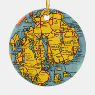 Parque Nacional Acadia - Ornamento de la Isla del 