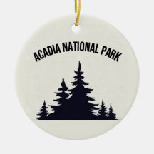 Parque nacional Acadia Ornamento de Navidad