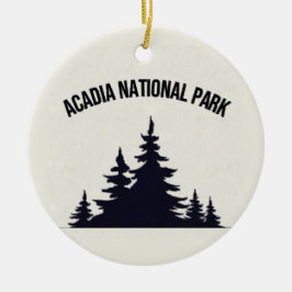 Parque nacional Acadia Ornamento de Navidad