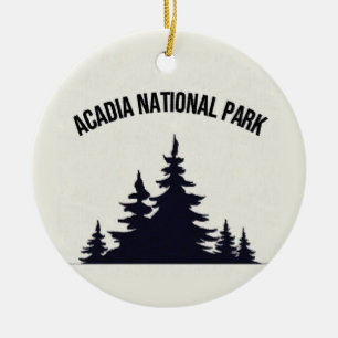 Parque nacional Acadia Ornamento de Navidad