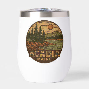 Parque nacional Acadia Tumbler de vino sin Stemles
