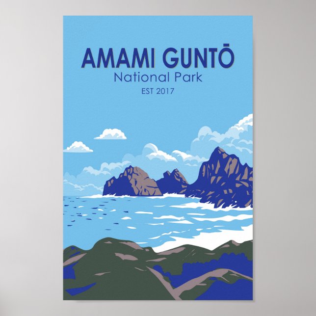 Parque nacional Amami Gunto Japón Viaje de arte (Frente)