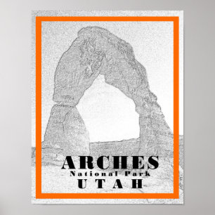 Parque nacional Arches - 11 x 14 Posters