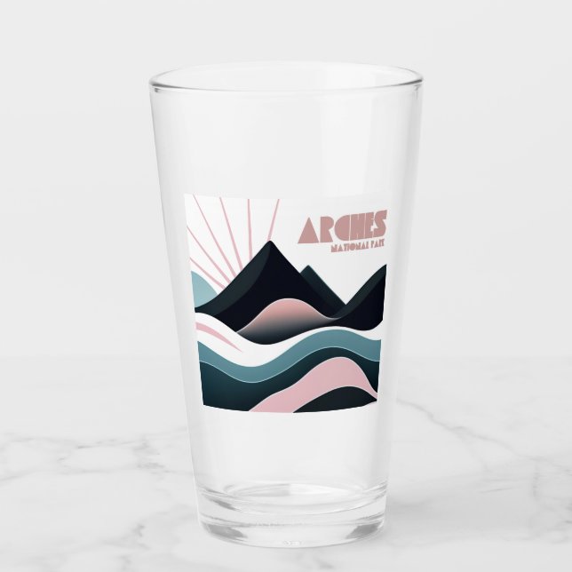 Parque nacional Arches Coloridas Colinas (Anverso)