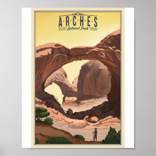Parque nacional Arches Poster de Arte Litho