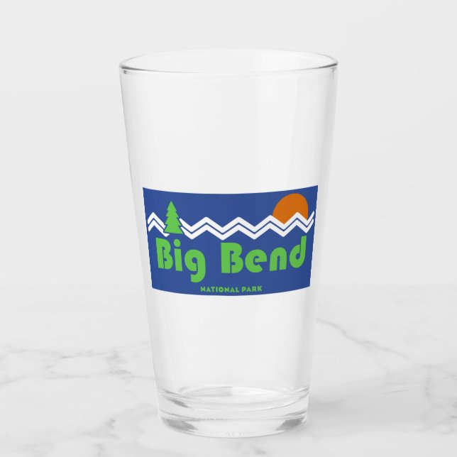 Parque nacional Big Bend Retro (Anverso)