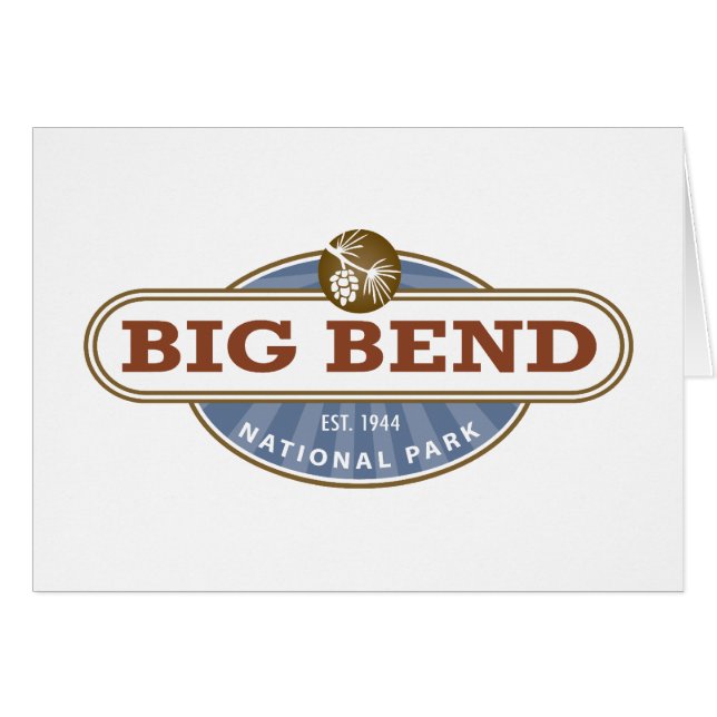 Parque nacional Big Bend Texas (Anverso (Horizontal))