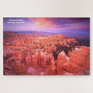 Parque Nacional Bryce Canyon Utah. Rompecabezas