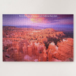 Parque Nacional Bryce Canyon Utah. Rompecabezas