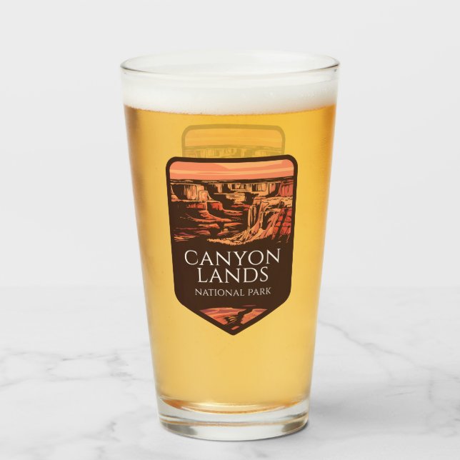 Parque nacional Canyonlands Emblem Sunset (Anverso (lleno))