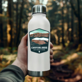 Parque nacional Canyonlands Retro | Pegatina de co