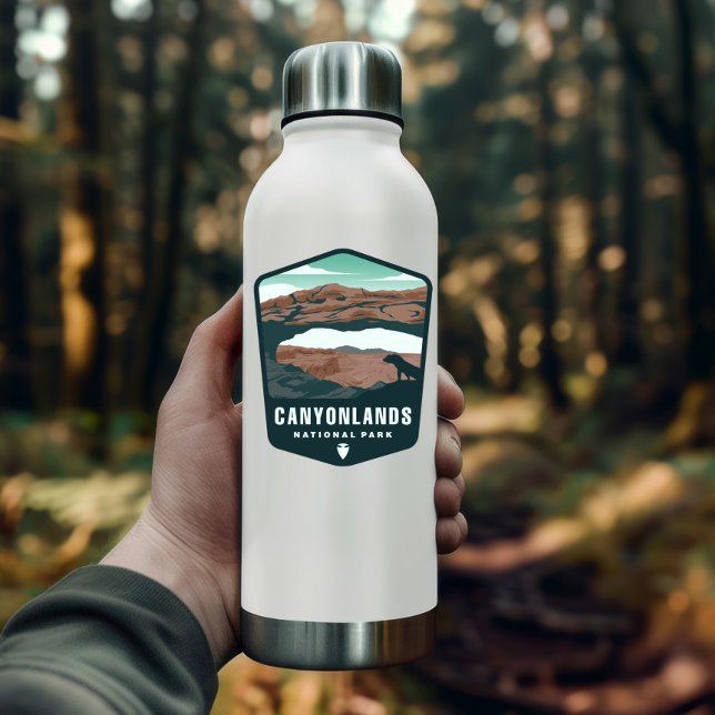 Parque nacional Canyonlands Retro | Pegatina de co (Canyonlands National Park Sticker)