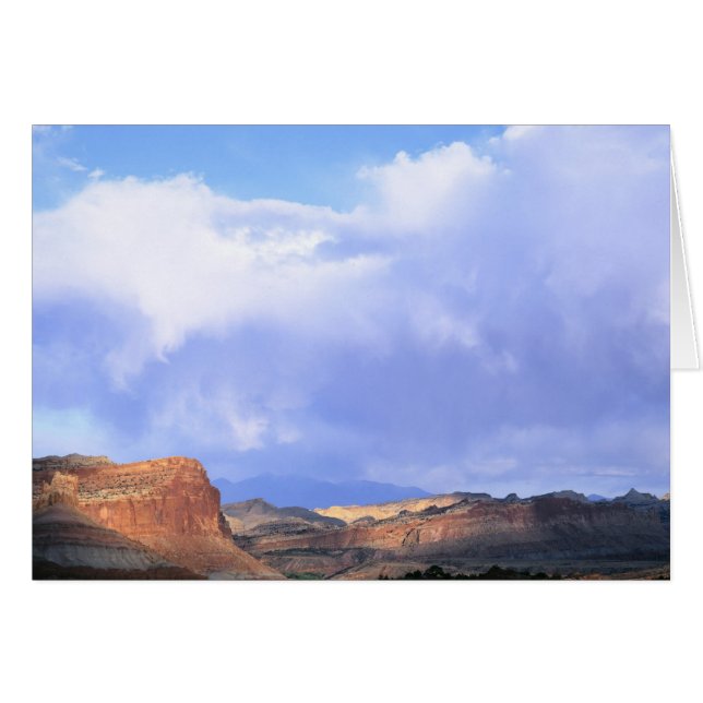 Parque Nacional Capitol Reef, Utah. EE.UU. Cumulus (Anverso (Horizontal))
