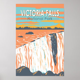 Parque Nacional Cataratas Victoria Arte de Viaje V