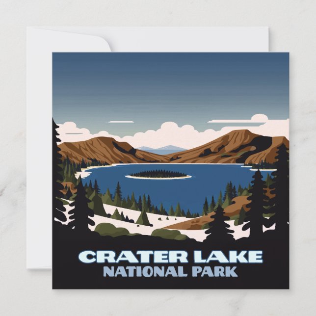 Parque nacional Crater Lake (Anverso)