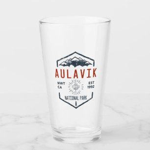 Parque nacional de Aulavik Canadá Vintage con prob