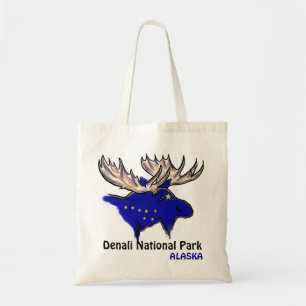 Parque nacional de Denali Bolsa reutilizable de al
