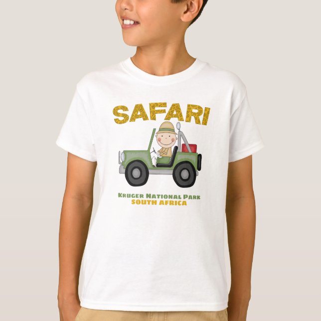 Parque Nacional de Kruger Safari Niños camiseta (Anverso)