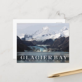 Parque nacional de la Bahía del Glaciar, postal de