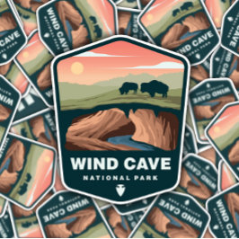 Parque nacional de la Cueva del Viento | Pegatina 