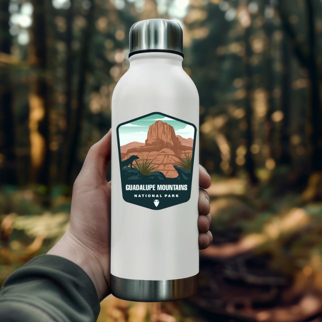 Parque nacional de la Montaña Guadalupe | Pegatina (Guadalupe Mountain National Park Sticker)