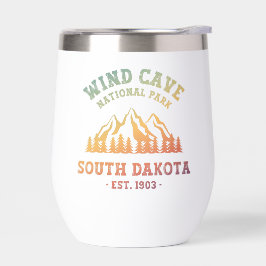 Parque nacional de las Cuevas del Viento en Dakota