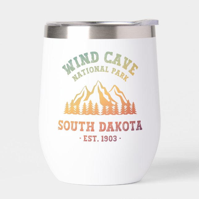 Parque nacional de las Cuevas del Viento en Dakota (Izquierdo)