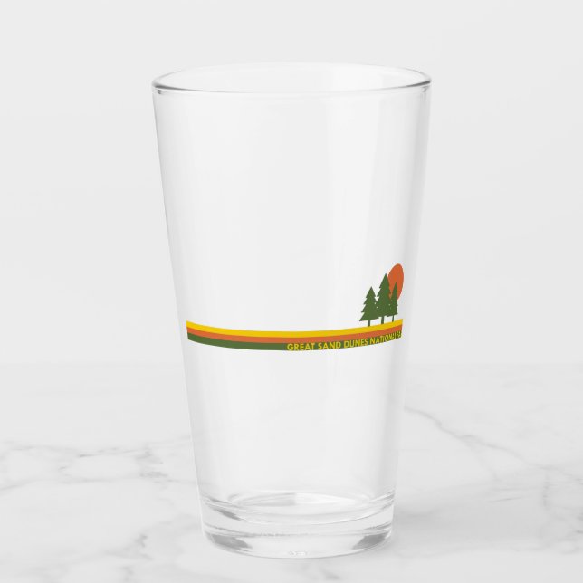 Parque nacional de las grandes dunas de arena Pine (Anverso)