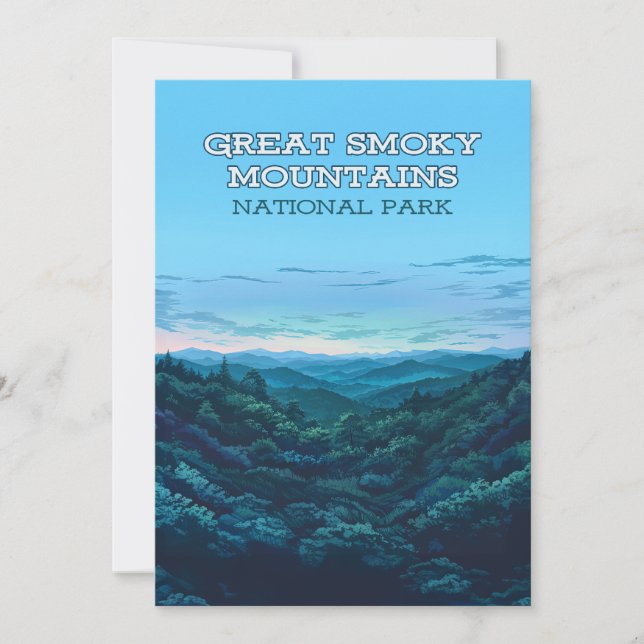 Parque nacional de las Montañas del Gran Smoky Ten (Anverso)