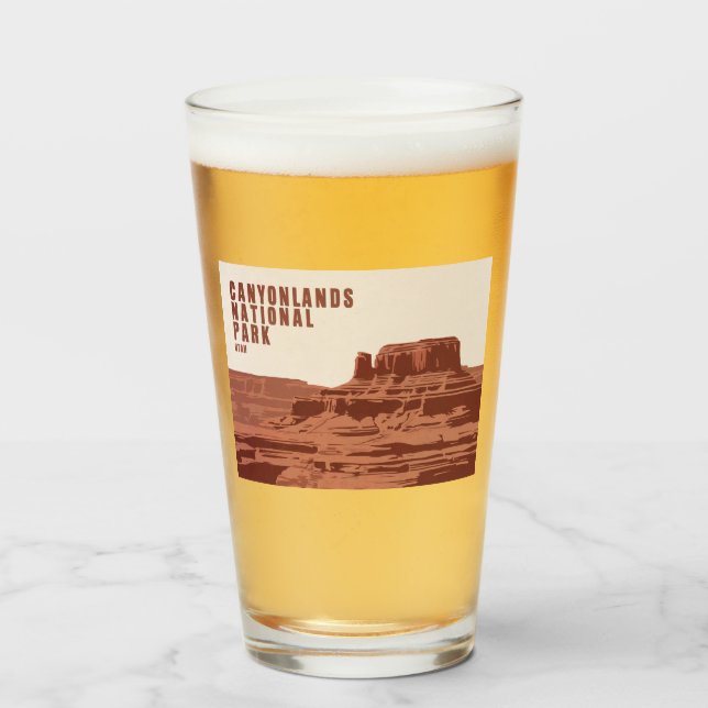 Parque nacional de los Canyonlands Paisaje mínimo  (Anverso (lleno))