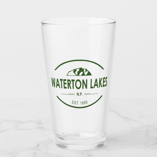 Parque nacional de los Lagos de Waterton (Anverso)