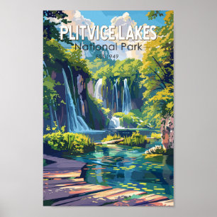 Parque nacional de los lagos Plitvice: Arte de via