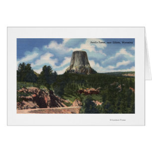 Parque nacional de Teton, WY - la torre del diablo