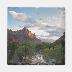 Parque nacional de Zion - el imán del vigilante