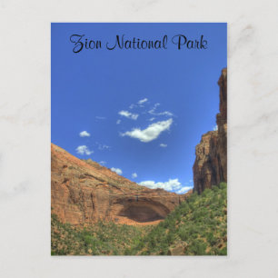 Parque Nacional de Zion, postal UT