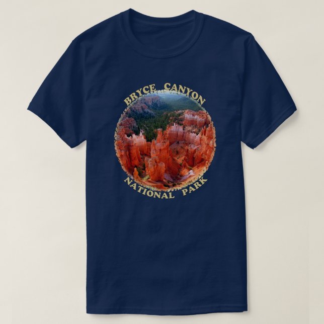 Parque nacional del barranco de Bryce, camiseta de (Diseño del anverso)