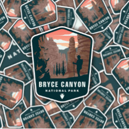 Parque nacional del Cañón de Bryce | Pegatina de c