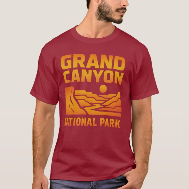Parque nacional del Gran Cañón, camiseta de recuer (Anverso)