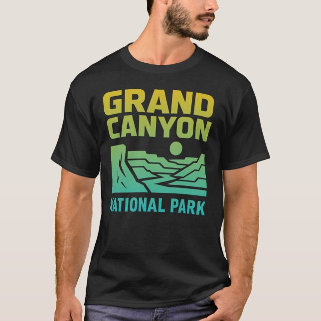 Parque nacional del Gran Cañón, camiseta de recuer (Anverso)