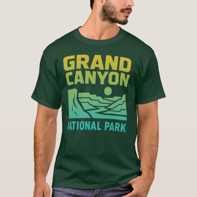 Parque nacional del Gran Cañón, camiseta de recuer (Anverso)