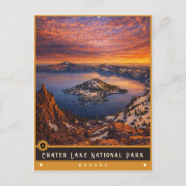 Parque Nacional del Lago del Cráter | Tarjeta Post