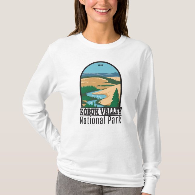 Parque nacional del valle de Kobuk, camiseta de la (Anverso)