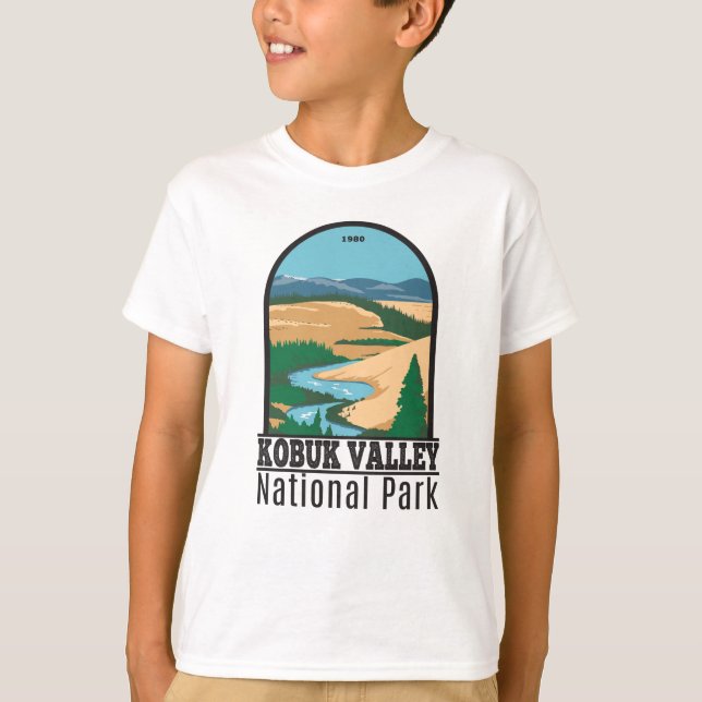 Parque nacional del valle de Kobuk, camiseta de la (Anverso)