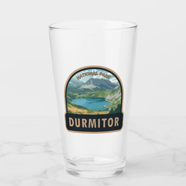 Parque nacional Durmitor Montenegro Viaje arte (Anverso)